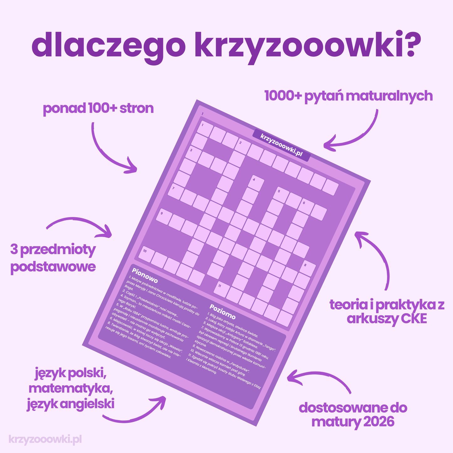 krzyzooowki do matury