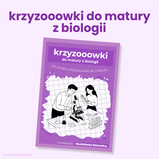krzyzooowki do matury z biologii