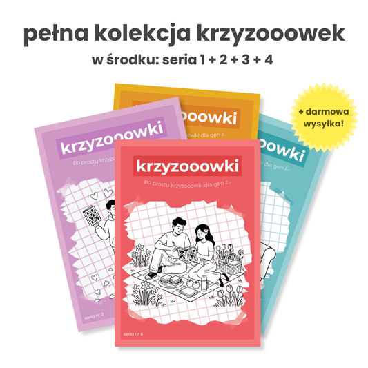 pełna kolekcja krzyzooowek